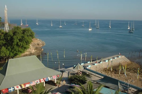 Sail Indonesia Kupang anchorage © SW